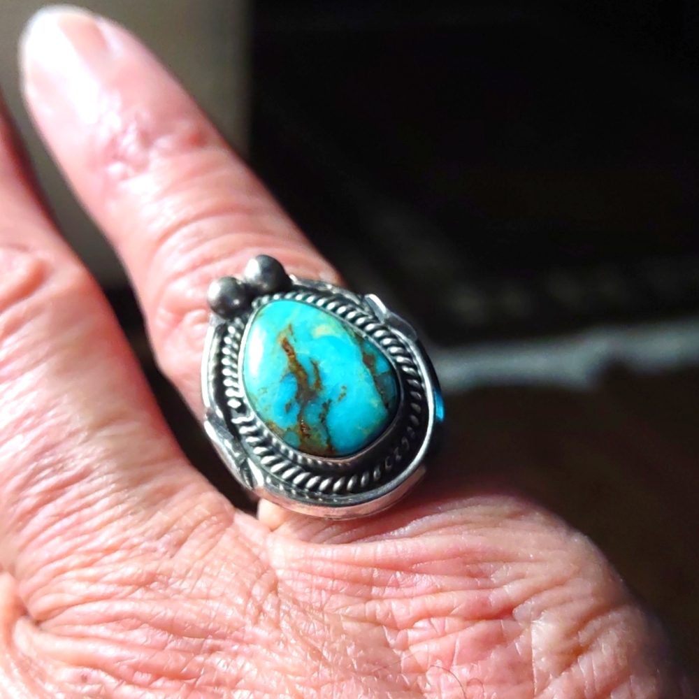 Sterling Silver Turquoise Ring